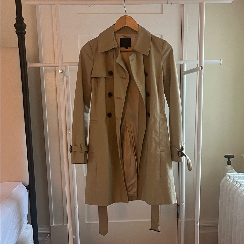 J. Crew Collection Double-Breasted Trench Coat 00
